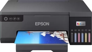 Imprimanta cu CISS Epson Eco Tank L8050 / 6-ink / A4 / Wi-Fi / CD/DVD print / Black 
