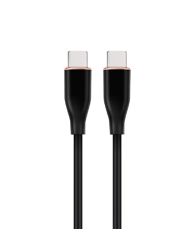 Cablu Type-C - Type-C Cablexpert CC-USB2S-CMCM-1.5M-BK / 1.5 m/ Black photo 1 Cablu Type-C - Type-C Cablexpert CC-USB2S-CMCM-1.5M-BK / 1.5 m/ Black photo 1
