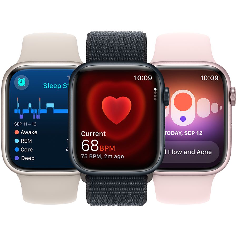 Умные часы Apple Watch Series 9 GPS 41mm (PRODUCT)RED Aluminium Case with (PRODUCT)RED Sport Band - M/L (MRXH3QR/A) 1 GB 1.69 photo 7