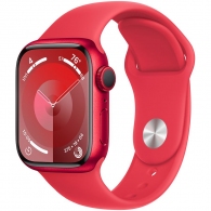 Умные часы Apple Watch Series 9 GPS 41mm (PRODUCT)RED Aluminium Case with (PRODUCT)RED Sport Band - M/L (MRXH3QR/A) thumbnav 1