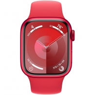 Умные часы Apple Watch Series 9 GPS 41mm (PRODUCT)RED Aluminium Case with (PRODUCT)RED Sport Band - M/L (MRXH3QR/A) thumbnav 2