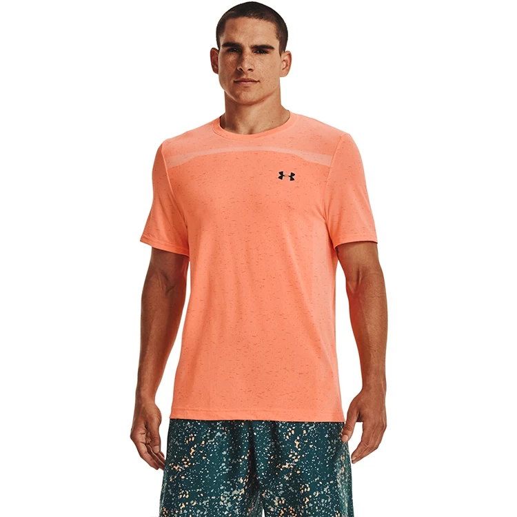Футболка мужская Under Armour SEAMLESS SS L Оранжевый photo 4