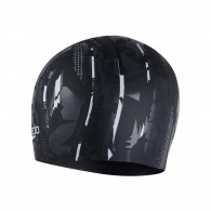 Casca de inot silicon Speedo PRINTED SILICONE CAP AU 
