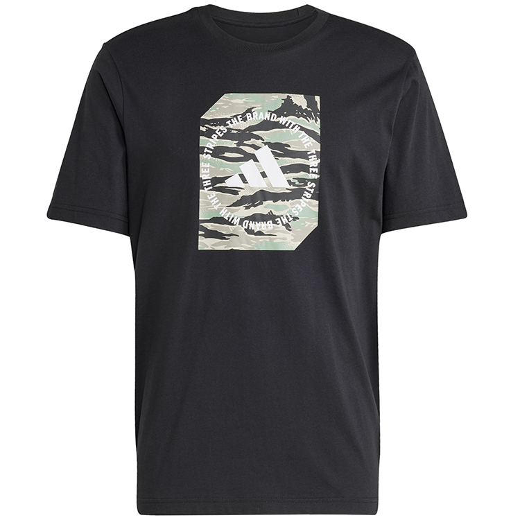 Tricou bărbătesc Adidas M C CAMO BOX T XS Negru photo 1 Tricou bărbătesc Adidas M C CAMO BOX T XS Negru photo 1