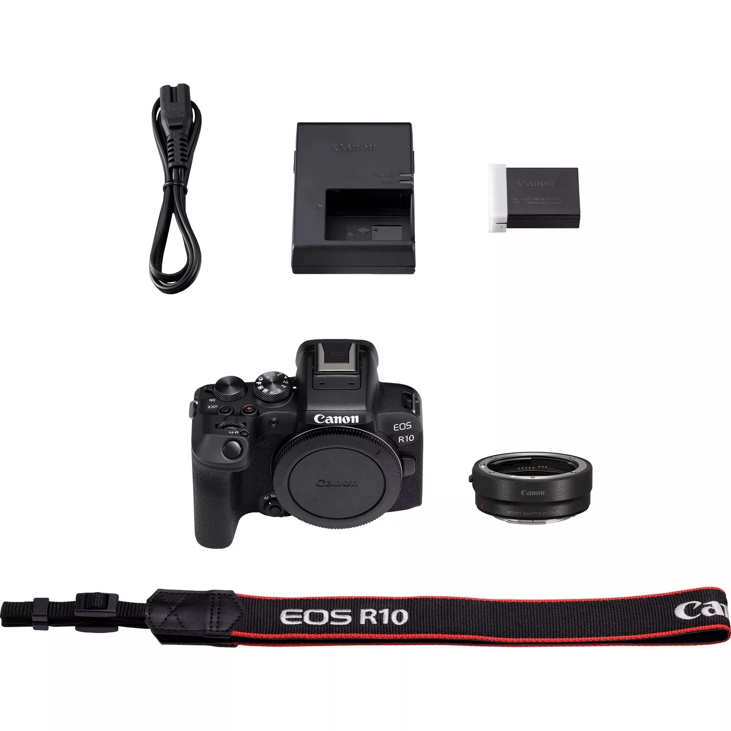 Mirrorless Camera CANON EOS R10 Body + Mount Adapter EF-RF (5331C031) photo 3
