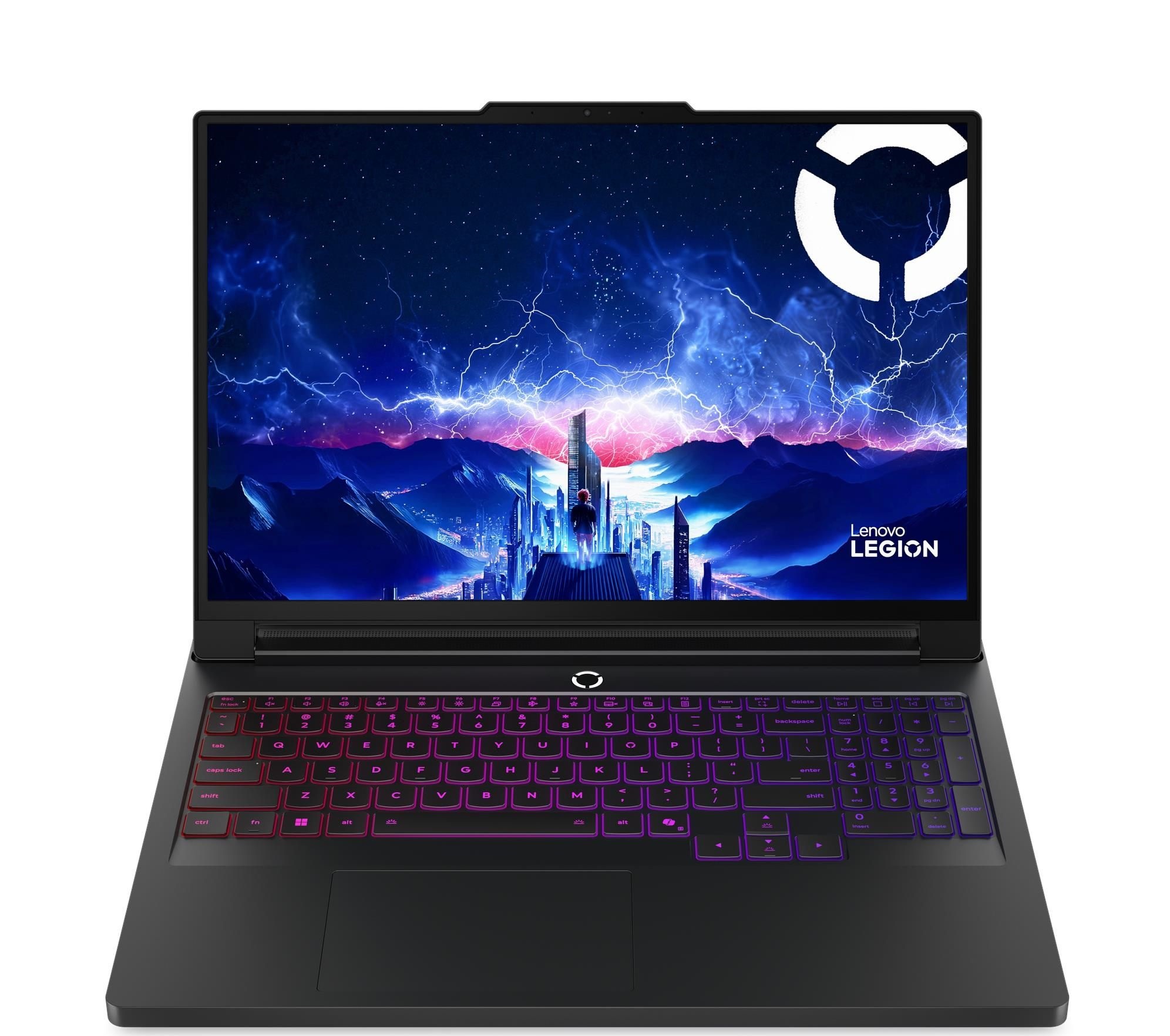 Laptop 16” Lenovo Legion Pro 7 16IAX10H/ WQXGA/ OLED/ 240Hz/ Intel Core Ultra 9 275HX/ 64GB / 1TB SSD / RTX5080 / Eclipse Black photo 1