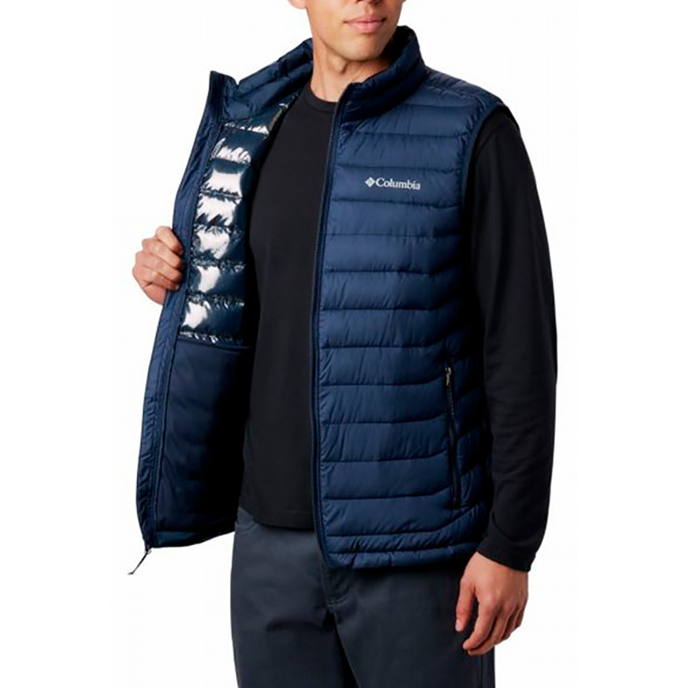 Gilet pt bărbați Columbia Powder Lite Vest M Albastru photo 4
