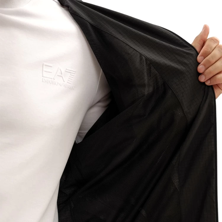 Trening pt Barbati EA7 EMPORIO ARMANI VENTUS7 M T-SUIT T-TOP FZ CH P XXXL Negru photo 4