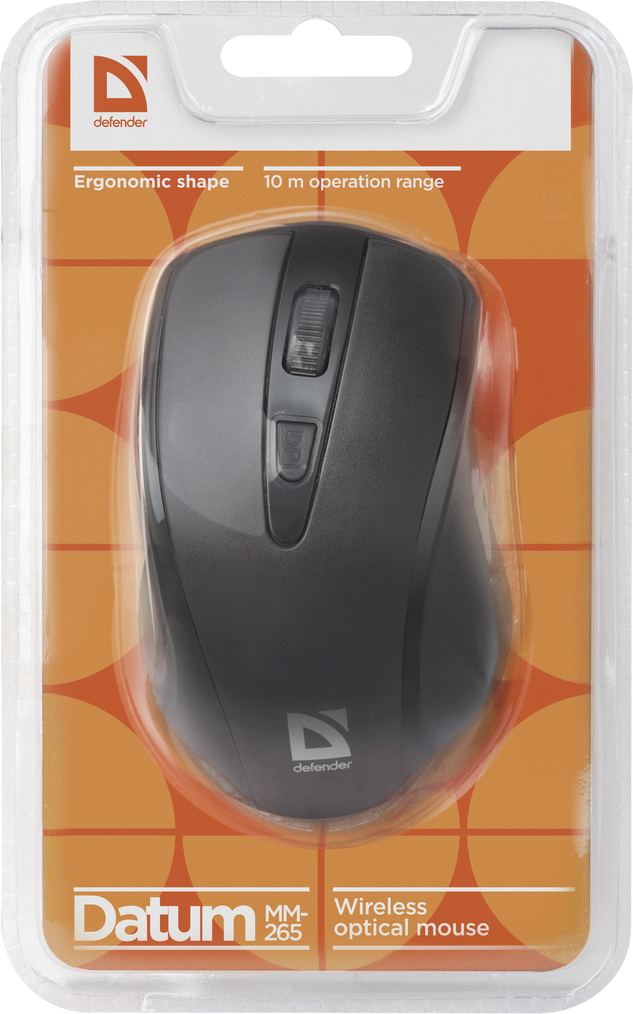 Беспроводная мышь Defender DATUMMM265 Черный / / Черный photo 3