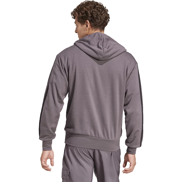 Hanorac pt bărbați Adidas M 3S FT HD XS Gri photo 4