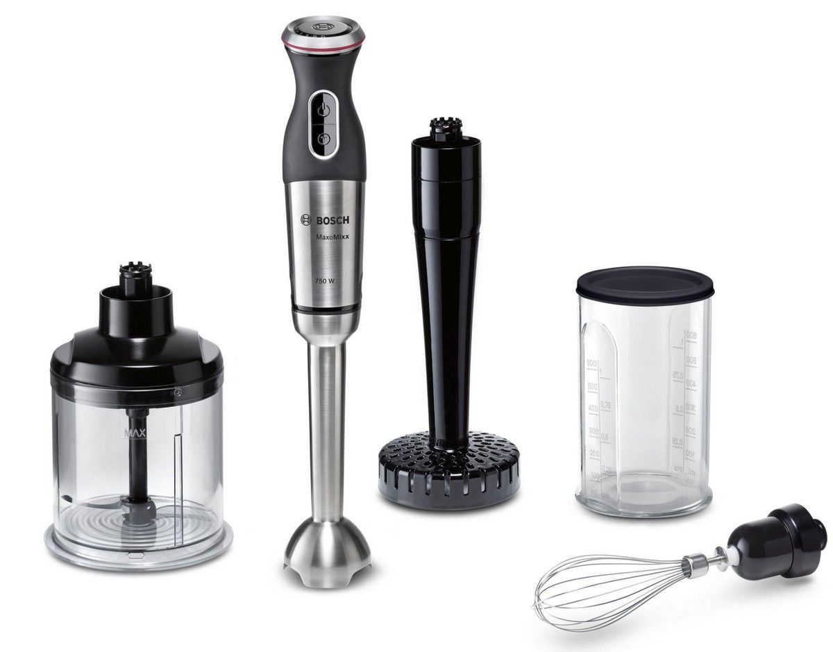 Blender Bosch MSM87165, 750 W, 2 trepte viteza, Sur cu negru photo 1 Blender Bosch MSM87165, 750 W, 2 trepte viteza, Sur cu negru photo 1
