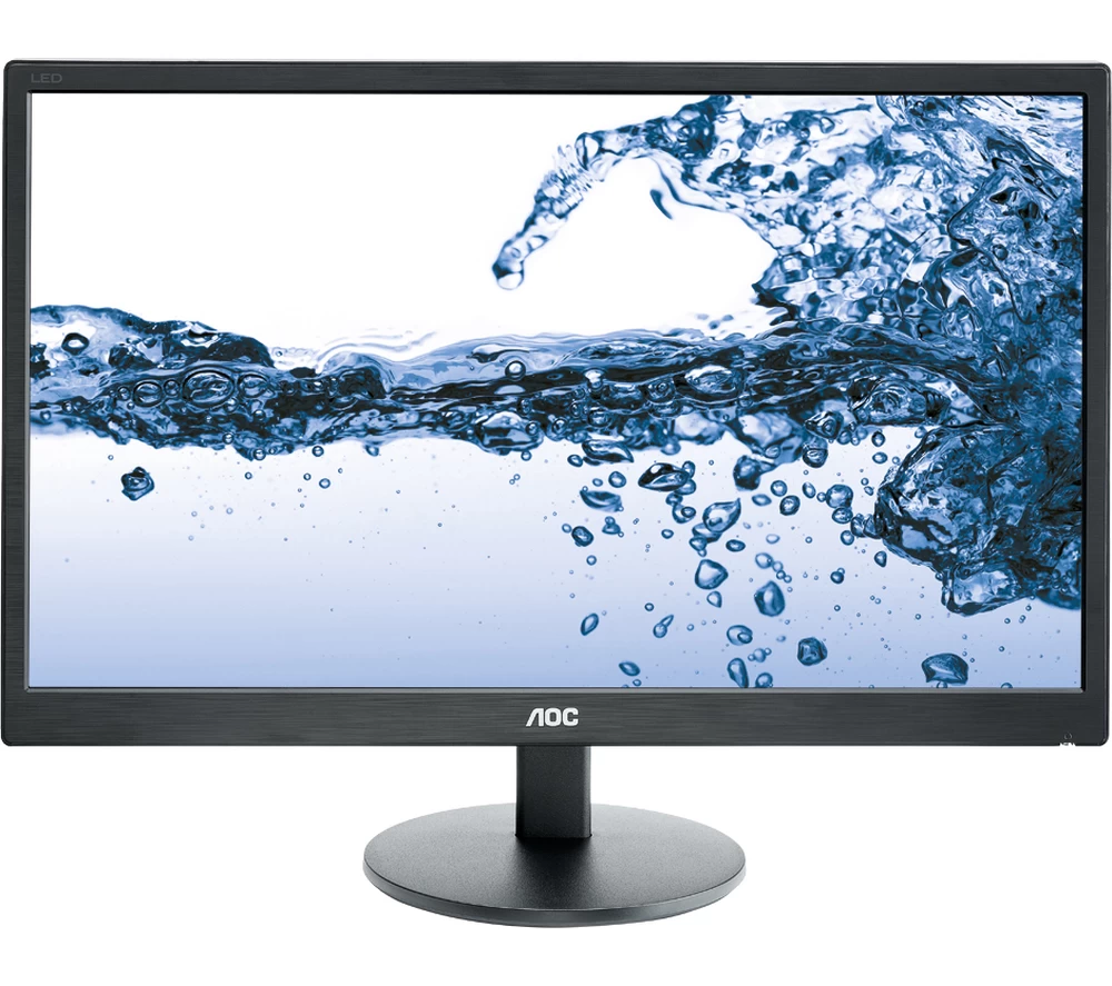 21.5" AOC LED E2270SWHN Black (5ms, 20M:1, 200cd, 1920x1080, 90°/65°, VGA, HDMI, Audio Line-out, VESA) photo 1