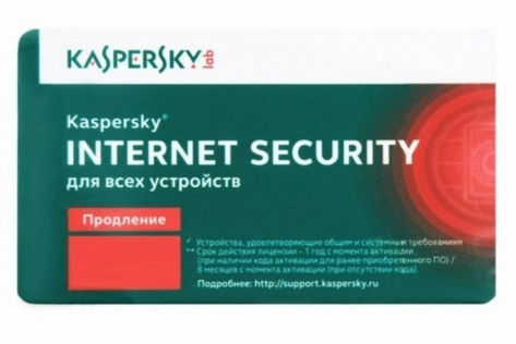 Renewal - Kaspersky Internet Security Multi-Device - 2 devices, 12 months, Card photo 1