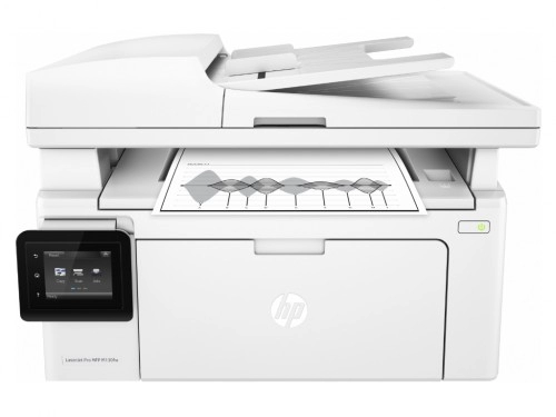 MFD HP LaserJet Pro M130fw, White, A4, Fax up to 22ppm, 256 MB, 35-sheets ADF, 2,7" touch LCD, 600dpi, up to 10000 pages, PCLmS, URF, PWG, HP ePrint, Hi-Speed USB 2.0, Fast Ethernet 10/100Base-TX, Wi-Fi 802.11b/g/n, (CF217A) photo 1