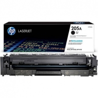 HP 205A Black Original LaserJet Toner Cartridge (up to 1100 pages), for HP Color LaserJet Pro M180n, M181fw thumbnav 1