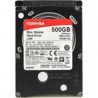 2.5" HDD 500GB Toshiba L200 HDWK105UZSVA, 5400rpm, 8MB, 7mm, SATAIII 