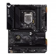 ASUS TUF GAMING Z590-PLUS, Socket 1200, 16Phases, Intel® Z590 (11/10th GenCPU), Dual 4xDDR4-5133, HDMI, DP, CPU iGPU, 2xPCIe x16 4.0, 6xSATA3, 2xPCIe x1, RAID, 3xM.2 4.0, S1200A/SPDIF, 2.5GbE LAN, 2xUSB3.2 Gen2 Type-A +1xType-C, 4xUSB3.2, Aura Sync RGB, T 