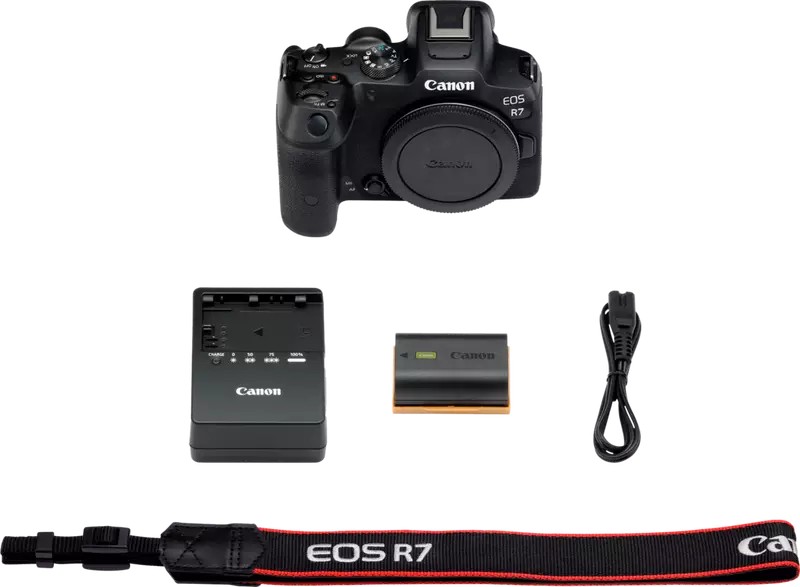 Mirrorless Camera CANON EOS R7 Body + Mount Adapter EF-RF (5137C018) photo 2