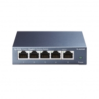 Switch TP-LINK TL-SG105 / 5 port / Gigabit / RJ45 / steel case thumbnav 1