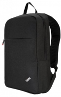 15.6” NB Backpack - Lenovo ThinkPad -  Basic Backpack by Targus, Lightweight and Durable Fabric, Black. thumbnav 1