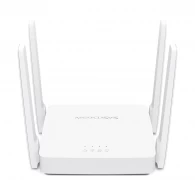 Wireless Router MERCUSYS AC10 / AC1200 Dual Band / Wi-Fi5 / 1 WAN+2 LAN / 4 external antennas 