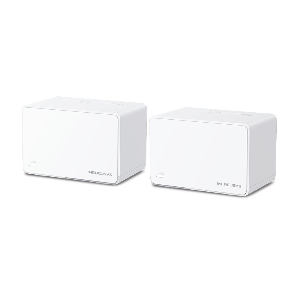 Mesh Wi-Fi система MERCUSYS Halo H80X (2-pack)  / AX3000 Dual Band / 3 x Gigabit LAN photo 1