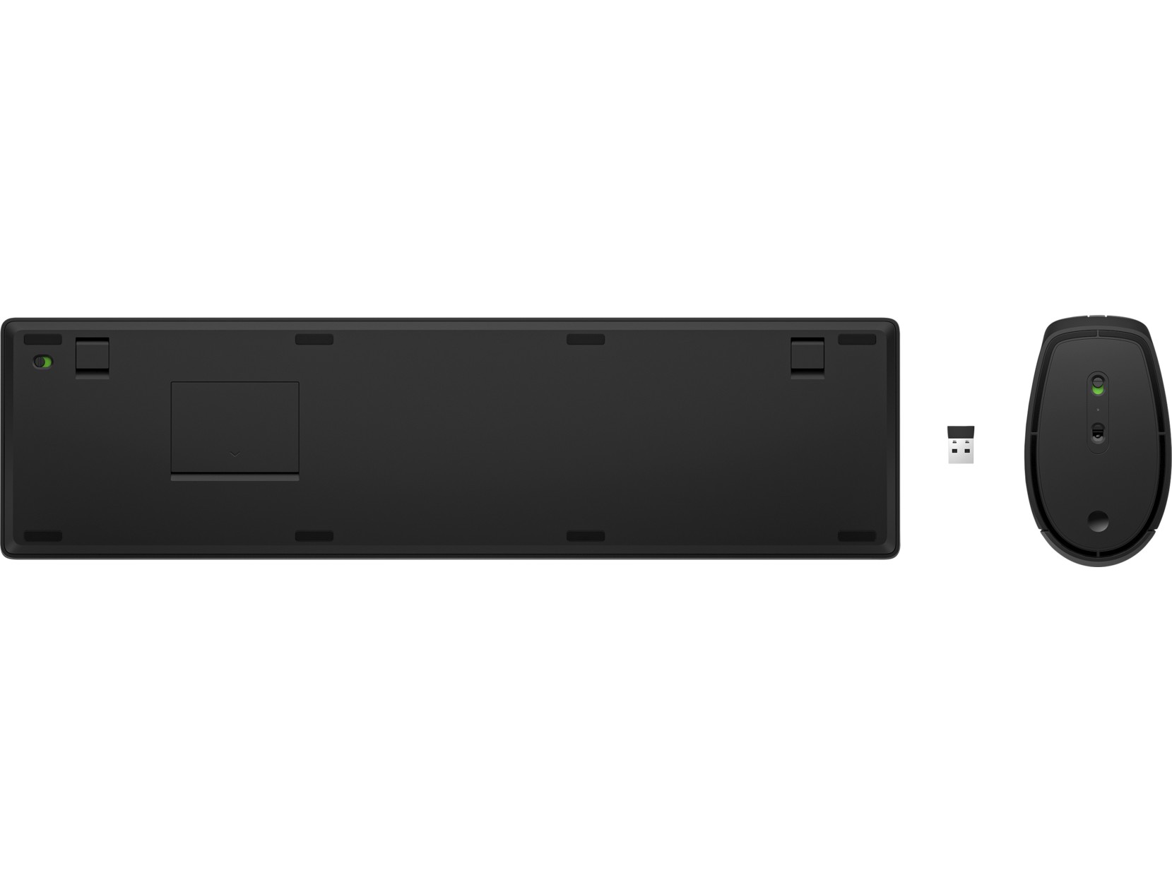 Tastatura si mouse Wireless HP 650, Black photo 3
