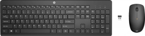 Tastatura si mouse Wireless HP 650, Black thumbnav 1