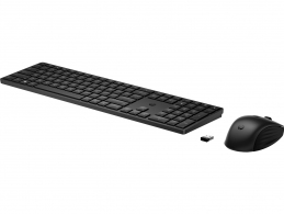 Tastatura si mouse Wireless HP 650, Black thumbnav 2