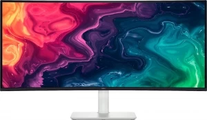 34.0” Монитор DELL S3425DW / Curved  / 21:9 / UltraWide QHD / 100Hz / Silver/Black 
