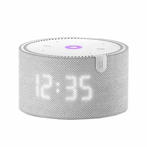 Портативная колонка Yandex Station Mini With Clock Bluetooth Speaker YNDX-00020G, Gray photo 1