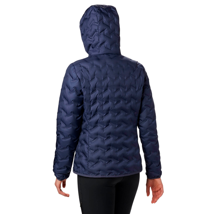 Columbia Delta Ridge Down Hooded Jacket L Albastru Femei photo 2