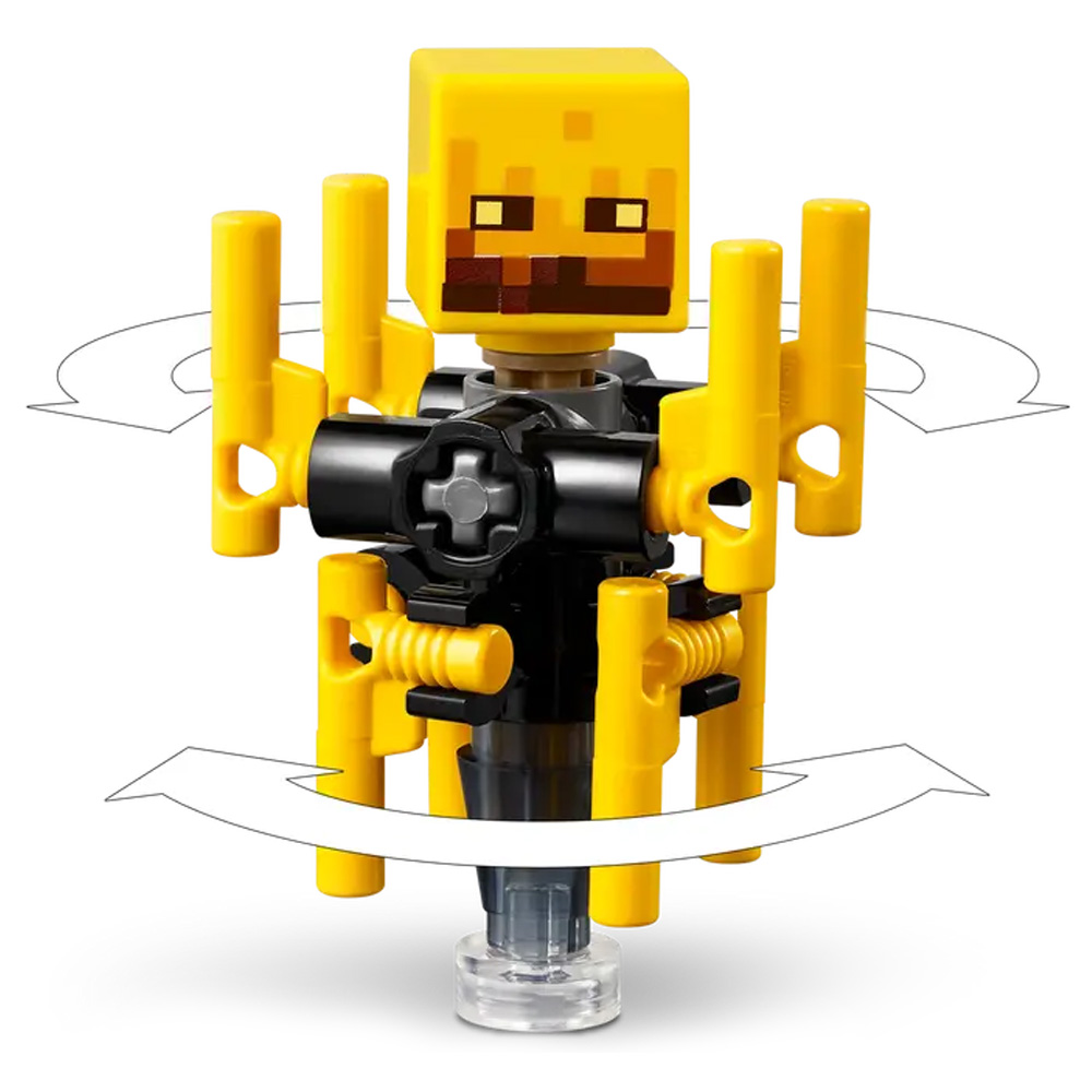Constructor Lego Minecraft The Nether Lava Battle 21266 de la 6+ ani photo 4