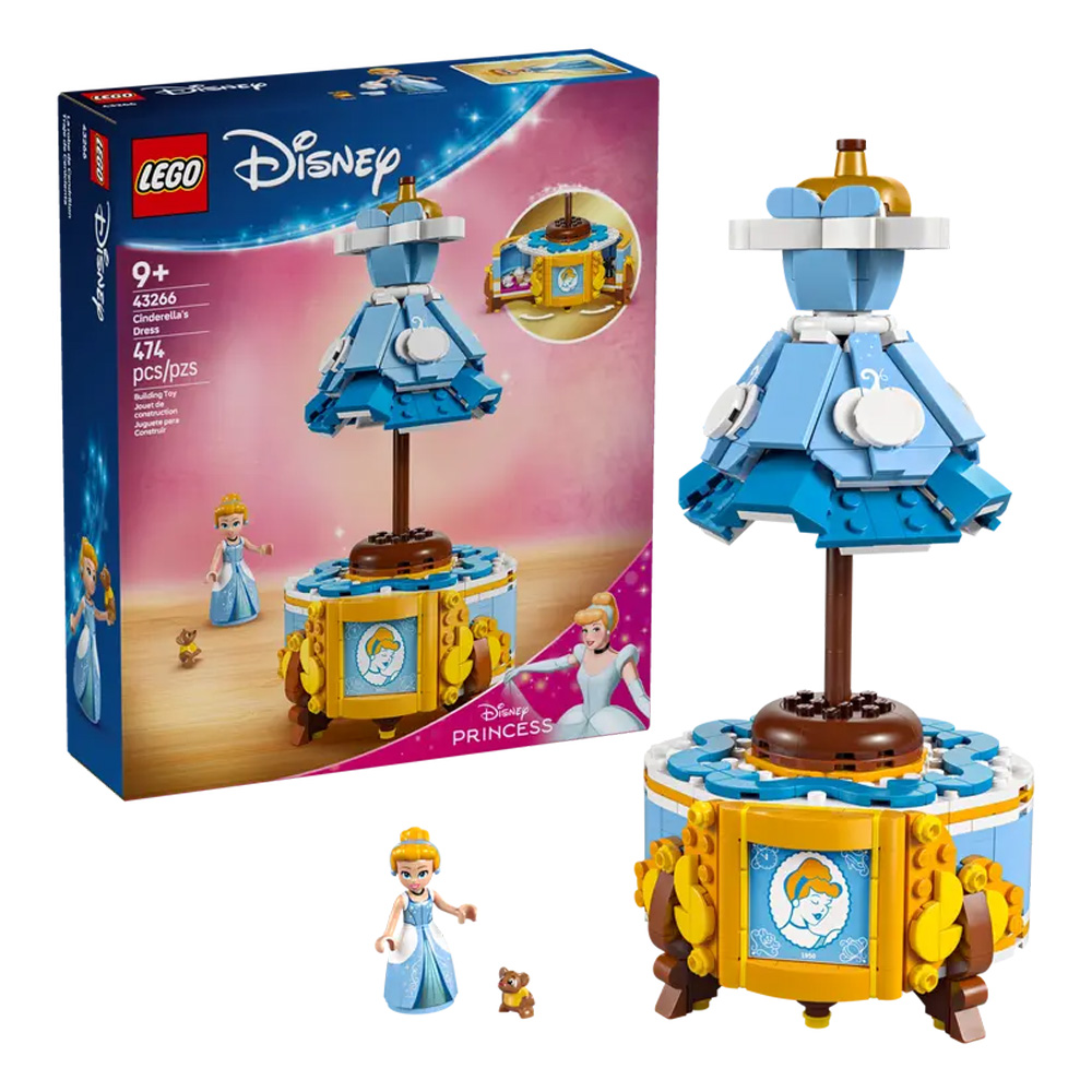 Constructor Lego Disney Cinderella s Dress 43266 de la 9+ ani photo 7