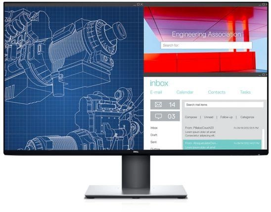 31.5" DELL IPS LED U3219Q 4K Black (5ms, 1300:1, 400cd, 3840 x 2160, 178°/178°, HDMI, DisplayPort, USB-C, USB Hub: 4 x USB3.0, Audio Line out, Color Gamut 99,9% sRGB, HDR 400, Height Adjustment, VESA ..) photo 1