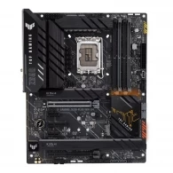 ASUS TUF GAMING Z690-PLUS D4, Socket 1700, 15 Phases, Intel® Z690 (13/12th Gen CPU), CPU graphics, HDMI, DP, Dual 4xDDR4-5333, 3xPCIe x16 5.0, 4xSATA3, RAID, 4xM.2 4.0, 2xPCIe x1, 1xPCIe x4, ALC1200/SPDIF, 2.5GbE LAN, 1xUSB-C 3.2 Gen2x2, 2xUSB 3.2Gen2, 5x 