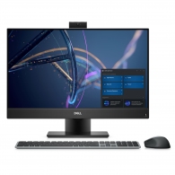 All-in-One PC - 23.8" DELL OptiPlex 5400 FHD IPS Non-Touch AG (Intel Core i5-12500, 8GB (1X8GB) DDR4, M.2 256GB PCIe NVMe 2230 SSD, CR, Integrated graphics, WiFi 6E AX211 2x2 (Gig+)+ BT5.2, TPM, FHD Cam, Wireless KB and Mouse KM5221W, Height Adjustable  thumbnav 1