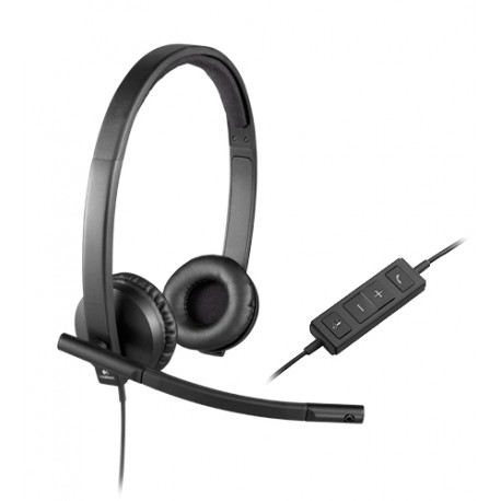 Наушники Logitech H570e / Stereo / Black photo 1