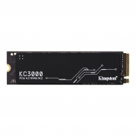 M.2 NVMe SSD 2.0TB Kingston KC3000, w/HeatSpreader, PCIe4.0 x4 / NVMe, M2 Type 2280 form factor, Sequential Reads 7000 MB/s, Sequential Writes 7000 MB/s, Max Random 4k Read 1000,000 / Write 1000,000 IOPS, Phison E18 controller, TBW=1.6PBW, 3D NAND TLC thumbnav 1
