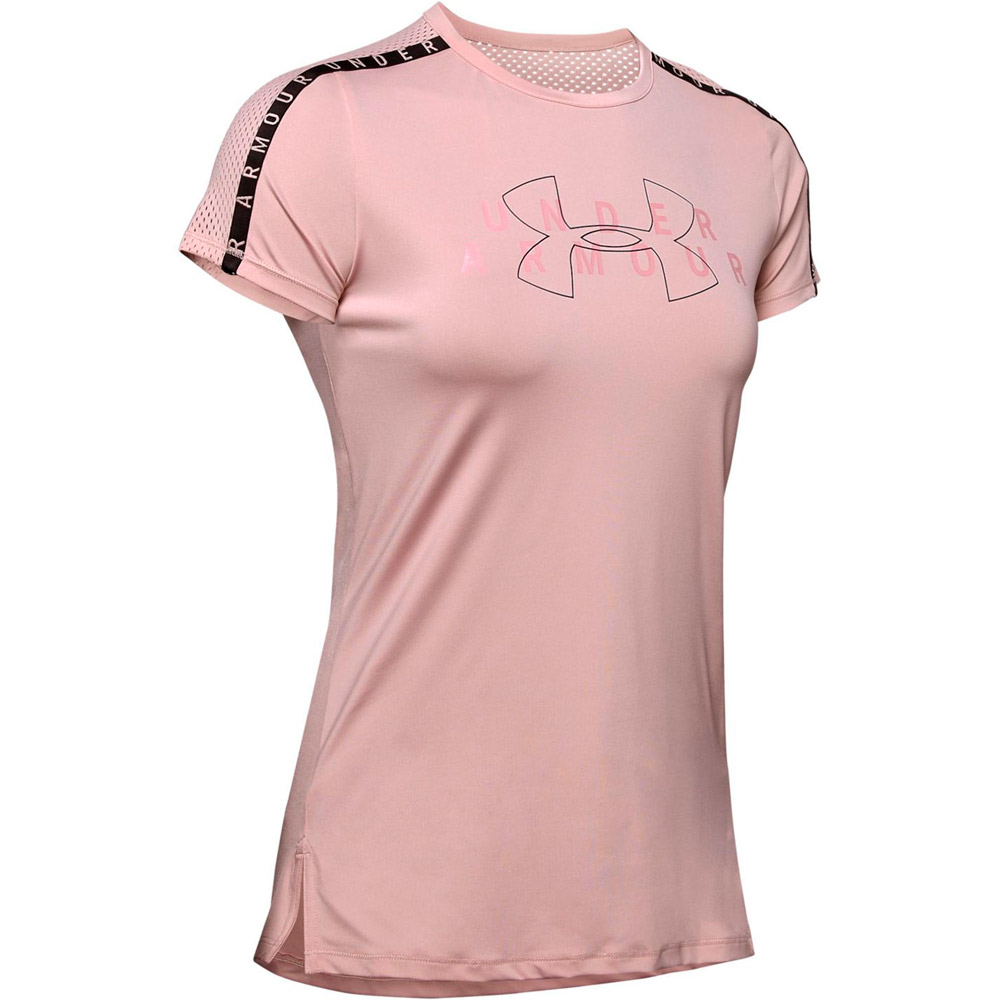 Tricou Under Armour SPORT LOGO SS / Femei / L / Roz photo 1 Tricou Under Armour SPORT LOGO SS / Femei / L / Roz photo 1