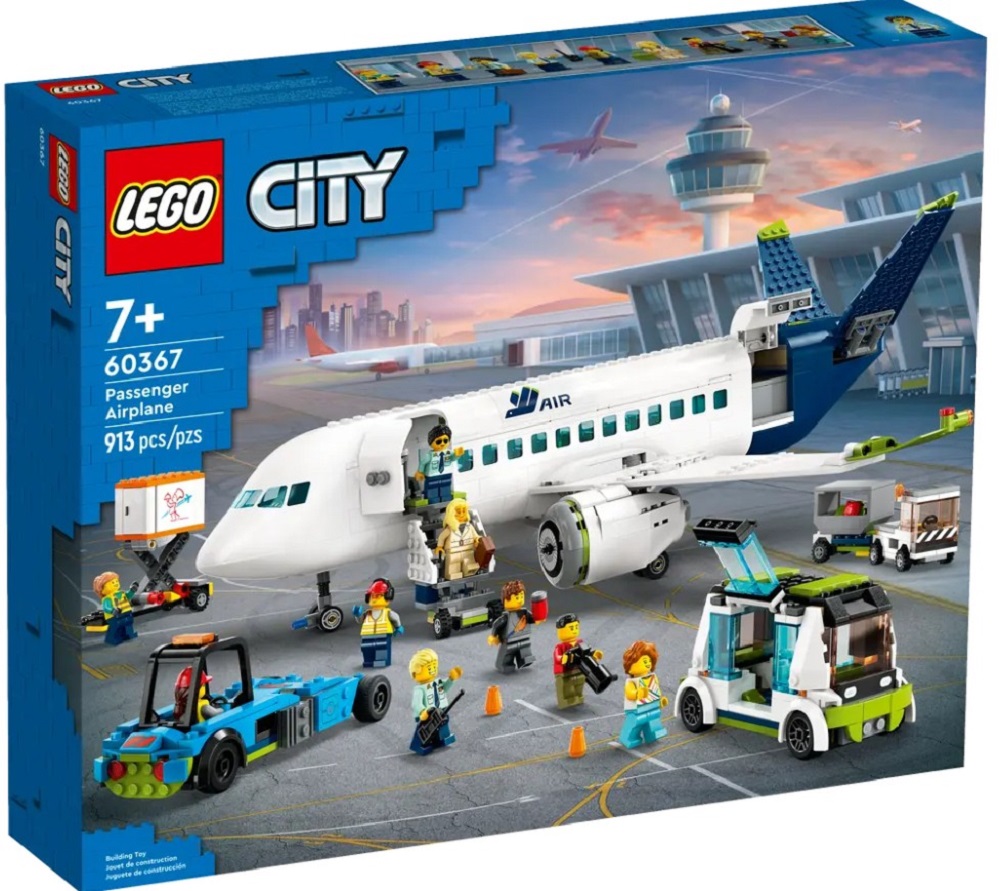 Конструктор Lego City Passenger Airplane 60367 от 7+ лет photo 1