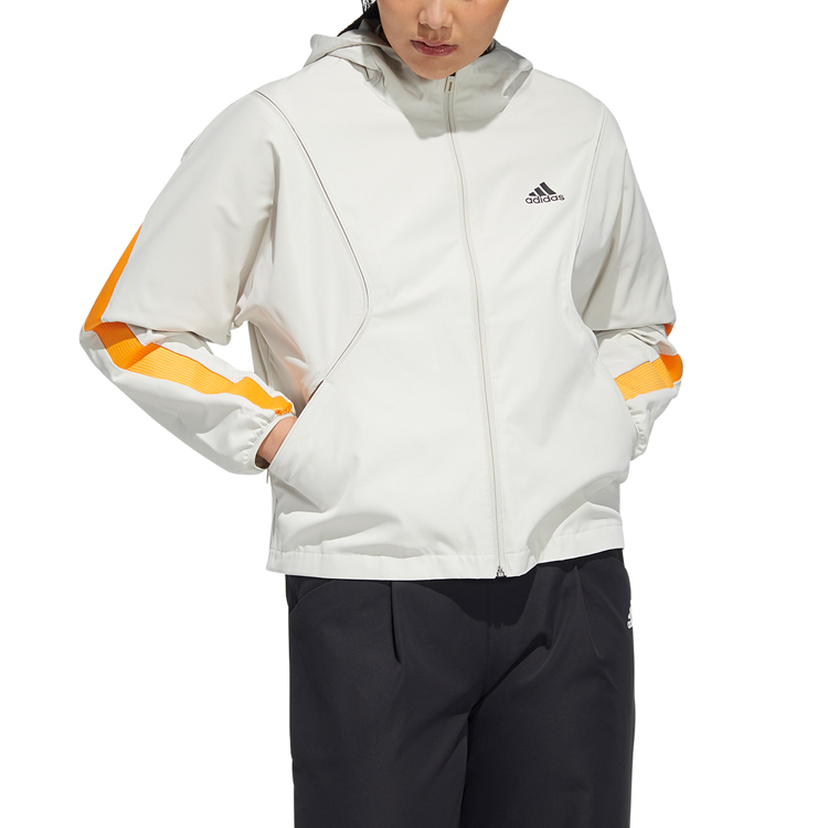 Scurta Adidas MET WV JKT 2XS Alb Femei photo 3