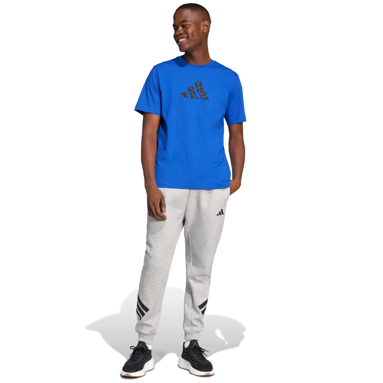 Брюки Adidas M FI 3S PT S Серый Мужской photo 5