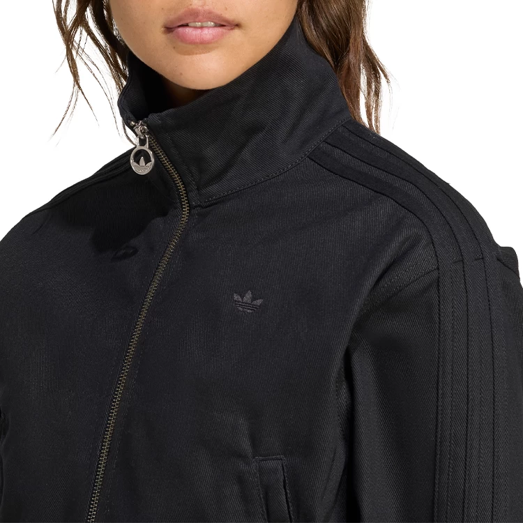 Jacheta Adidas FB CROP TT L Negru Femei photo 4