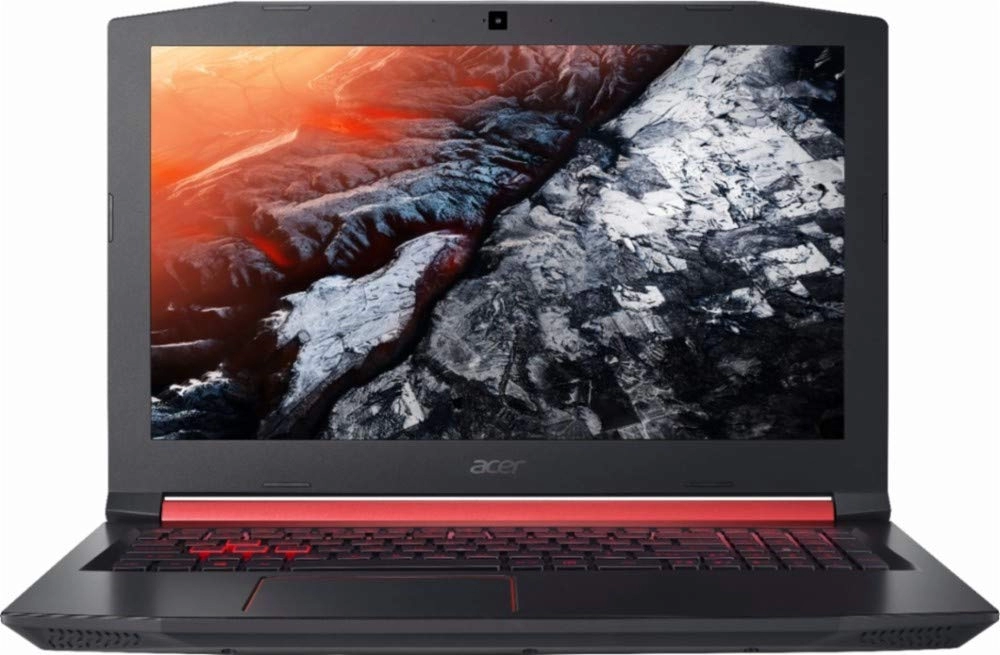 Laptop Acer Nitro AN515-52 15.6 / Negru cu rosu photo 1