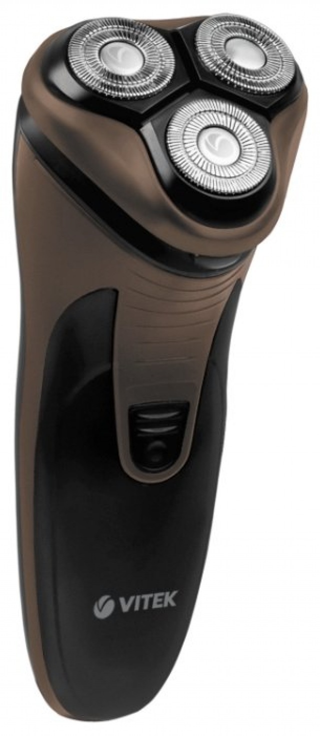 Электробритва Vitek VT-8267 Чёрный с коричневым photo 2