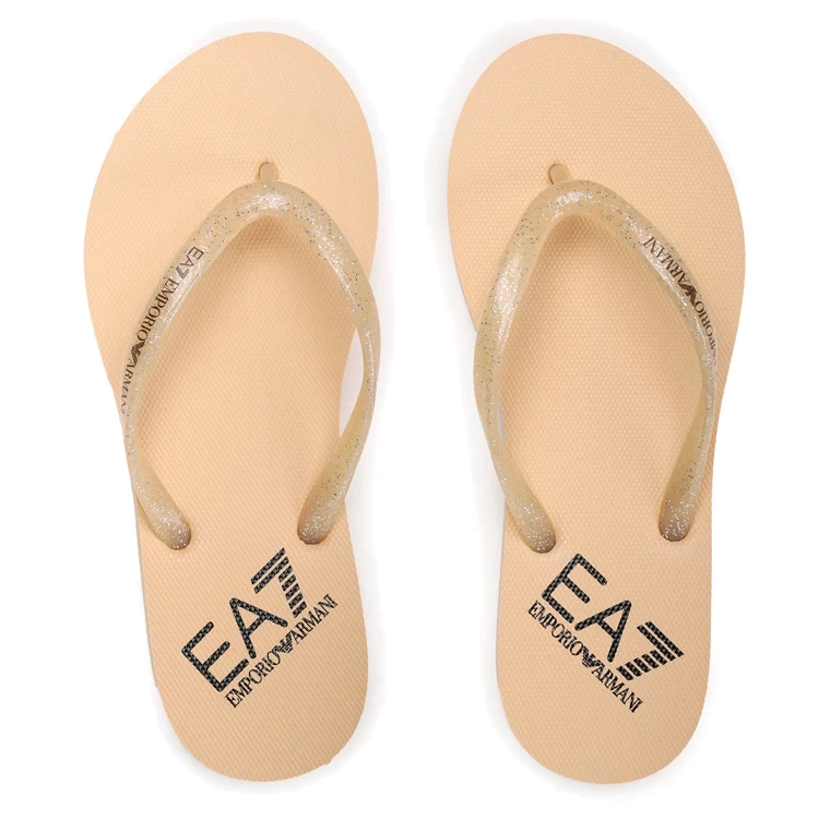 Slapi EA7 EMPORIO ARMANI WATER SPORTS CORE AC pt Femei / 36 / Bej photo 4