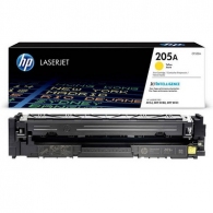HP 205A Yellow Original LaserJet Toner Cartridge (up to 900 pages), for HP Color LaserJet Pro M180n, M181fw thumbnav 1