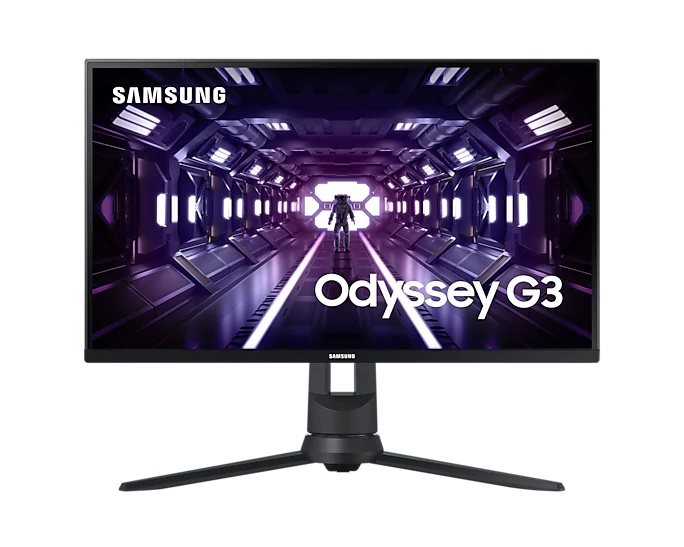 27.0" SAMSUNG VA LED Odyssey G3 F27G35TFW Black (1ms, 4000:1, 250cd, 1920x1080, 178°/178°, Refresh Rate 144Hz, AMD FreeSync, HDMI2.0, DisplayPort, Audio Line-out, VESA) photo 1