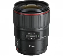 Prime Lens Canon EF 35 mm f/ 1.4L II USM (9523B005) 